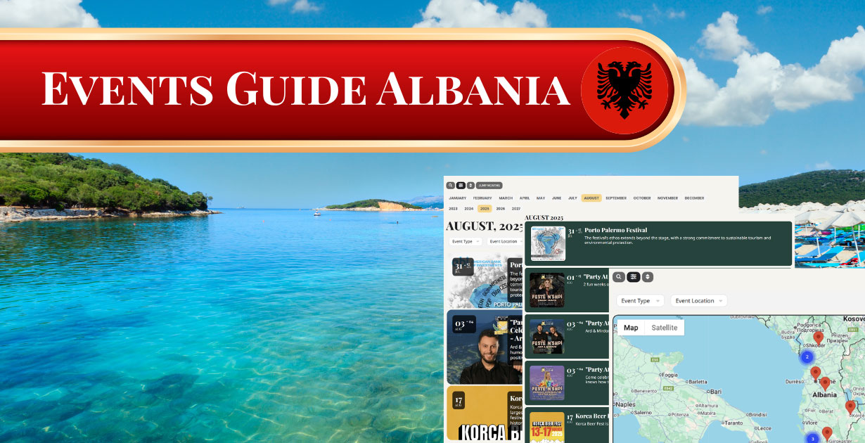 Events guide Albania cover image